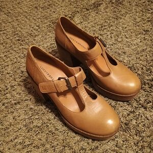 Lucky Brand Camel Mary Jane Pumps